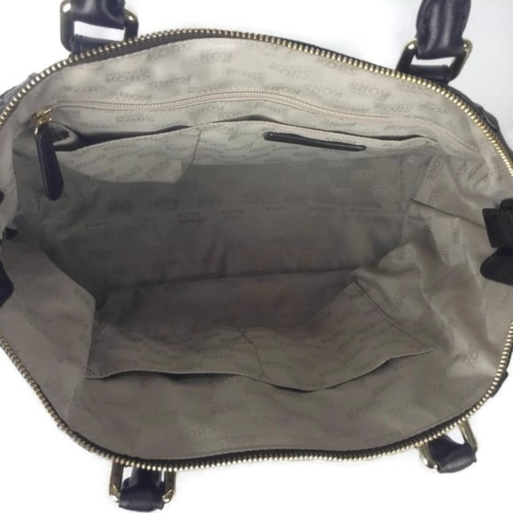 Michael Kors Brown Hudson Tote Satchel Handbag - Picture 6 of 8